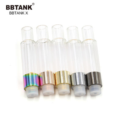 керамическая ручка Vape масла потока CBD патрона 510 масла 1.0ml со стекольной ванной