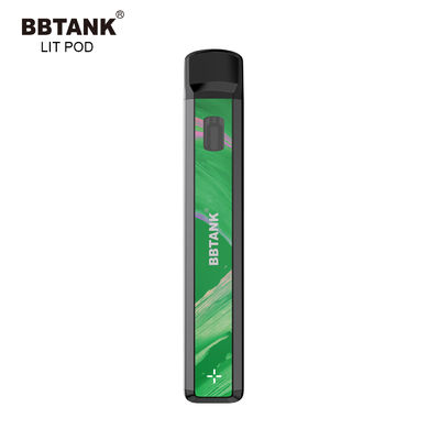 Масла cbd катушки 1.0ml перезаряжаемые батареи прибор стручка vape керамического устранимый