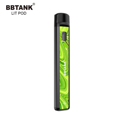 Масла cbd катушки 1.0ml перезаряжаемые батареи прибор стручка vape керамического устранимый
