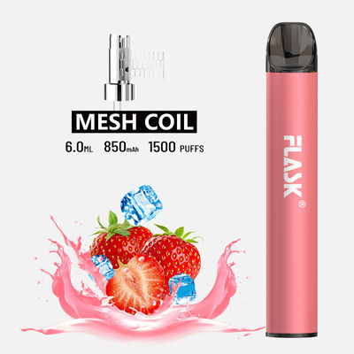 Катушка сетки ручки 1500puffs Vape ровного воздушного потока F900 P6 устранимая