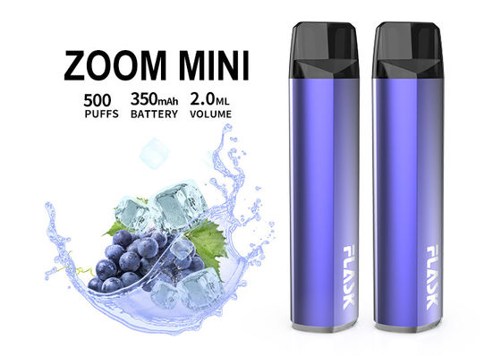 Чистые слойки устранимое Vape прибора системы 500 стручка вкусов 2.0ml 350mAh