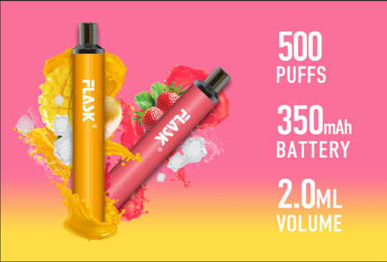 Устранимый 2ml электронный жидкостный стручок Vape сигареты 350mah Refillable