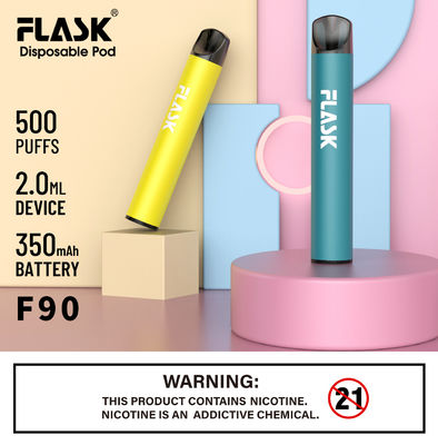 Устранимый 2ml электронный жидкостный стручок Vape сигареты 350mah Refillable