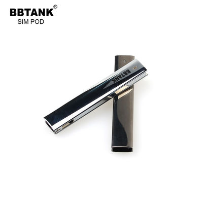 прибор сигарет CBD устранимый Vape дыма 0.5gram электронный гальванизировал черное