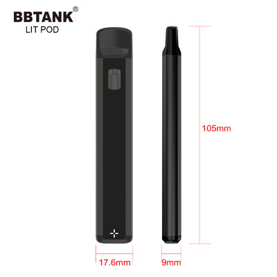 прибор 1gram THC устранимый Vape, перезаряжаемые ручка CBD устранимая Vape