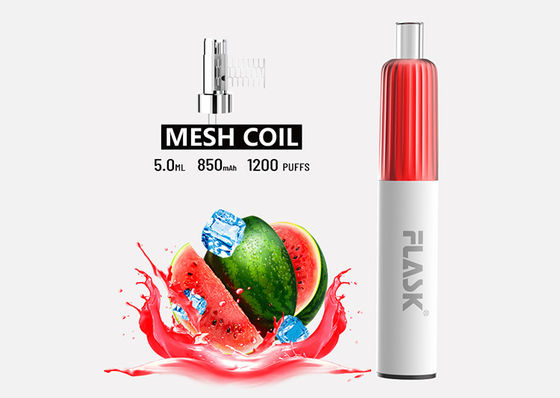 Вкус 5ml 1200 сопит устранимые одобренные системы ROHS стручка Vape