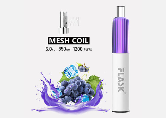 Вкус 5ml 1200 сопит устранимые одобренные системы ROHS стручка Vape