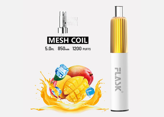 Вкус 5ml 1200 сопит устранимые одобренные системы ROHS стручка Vape