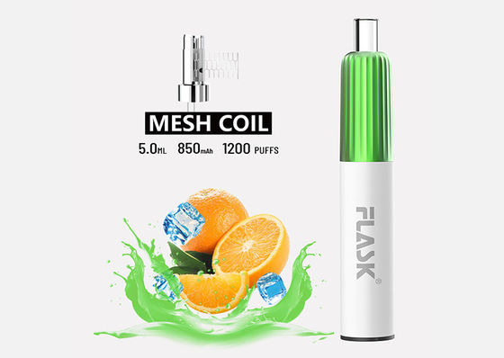 Вкус 5ml 1200 сопит устранимые одобренные системы ROHS стручка Vape