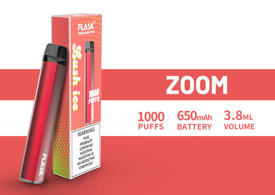 Сок 1000puffs поставки 650mah 3.8ml проверки качества Disposol Vapepen СИГНАЛА обильный