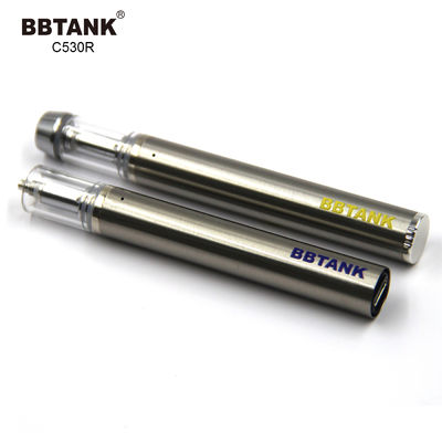 ручка дыма прибора 0.5ml CBD 3.7V CBD устранимая Vape с портом USB
