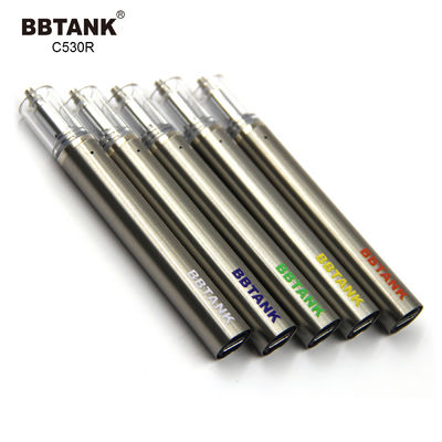 ручка дыма прибора 0.5ml CBD 3.7V CBD устранимая Vape с портом USB