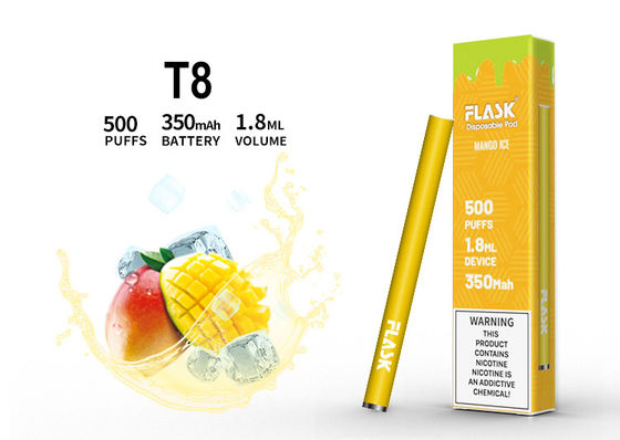 Ручка ручки сигареты 1.5oHM Vape катушки 1.8ml хлопка портативная электронная