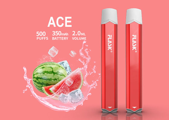 сплав Aluminuim прибора соли Nic Smok вапоризатора сигареты 500puffs 350mAH e