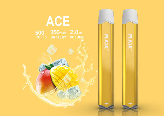 сплав Aluminuim прибора соли Nic Smok вапоризатора сигареты 500puffs 350mAH e