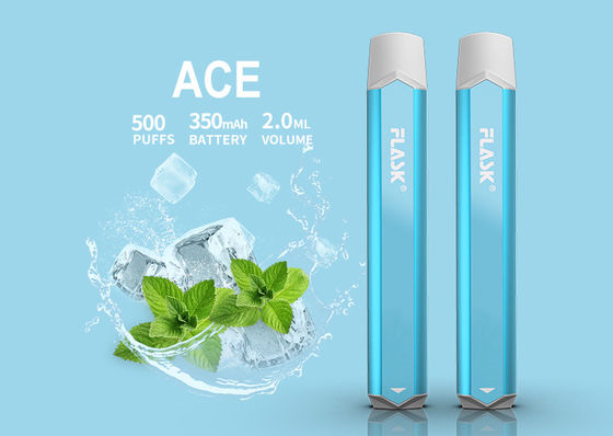 сплав Aluminuim прибора соли Nic Smok вапоризатора сигареты 500puffs 350mAH e