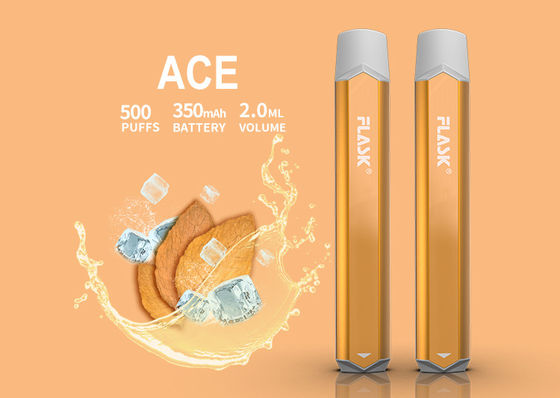 сплав Aluminuim прибора соли Nic Smok вапоризатора сигареты 500puffs 350mAH e