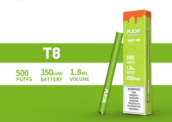 электронные жидкостные сигареты 1.8mL Pre заполнили устранимый вапоризатор стручка