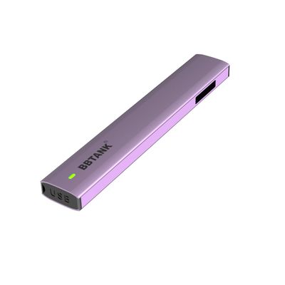 Плоская аттестация CK прибора 1ML THC устранимая Vape с керамическим ядром
