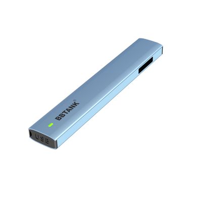 Плоская аттестация CK прибора 1ML THC устранимая Vape с керамическим ядром