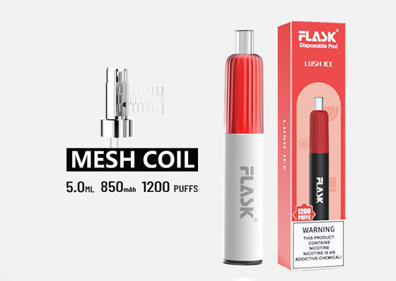 Прибор стручка Vape вкуса двойника льда 5g клубники OEM устранимый