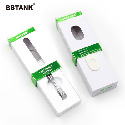 Патрона сигареты 1.0ml катушка электронного CBD THC Vape перепада 8 керамическая