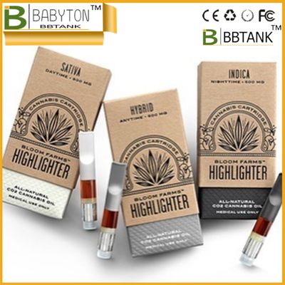 CET коробки ручки Vape печатания слоения Matt бумажный упаковывая одобрил