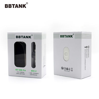 Лакировать коробку ручки Vape упаковывая, складная упаковка патрона масла THC