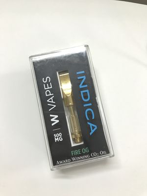 Лакировать коробку ручки Vape упаковывая, складная упаковка патрона масла THC