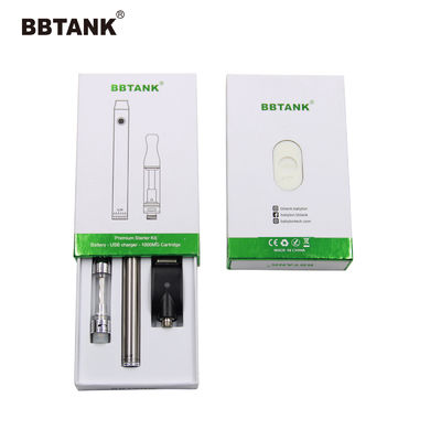 Ручка картона CBD Vape Eco бумажная кладет выбивая печатание в коробку