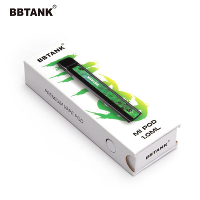 Ручка картона CBD Vape Eco бумажная кладет выбивая печатание в коробку