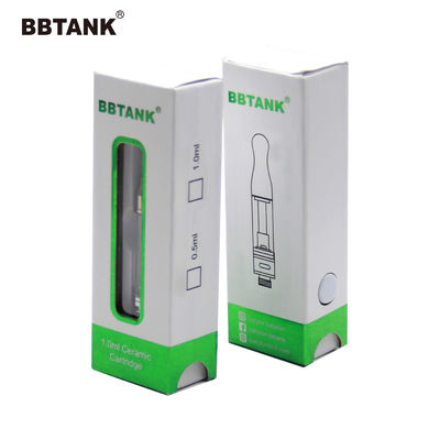 Ручка картона CBD Vape Eco бумажная кладет выбивая печатание в коробку