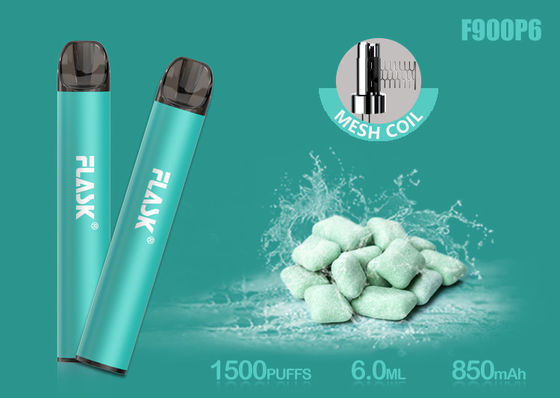 Патрон масла Nicosalt 5% 1500puffs 6.0ml стеклянный с катушкой сетки