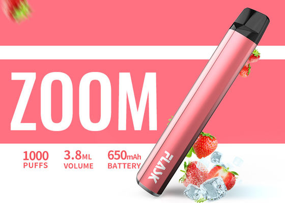 650Mah электронное 3.8ml 1000puffs приправило ручку Nicosalt 1% вапоризатора