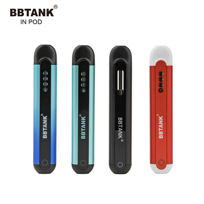 BBTANK ручки масла 2 ml прибор стручка vape lil толстой устранимый перезаряжаемые В ручке CBD Vape стручка масла перепада 8 логотипа СТРУЧКА изготовленной на заказ