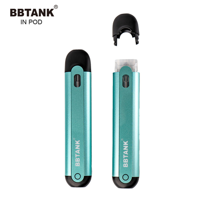 THC устранимое Vape BBTANK В ручке масла ручки CBD vape перепада 8 системы стручка масла E-сигарет 350mah перезарядки стручка толстой