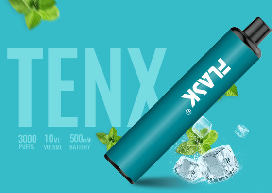 Батарея ручки 3.7V 1400mAh вапоризатора слоек катушки 3000 сетки приправленная 10ml