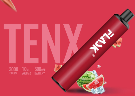 Батарея ручки 3.7V 1400mAh вапоризатора слоек катушки 3000 сетки приправленная 10ml
