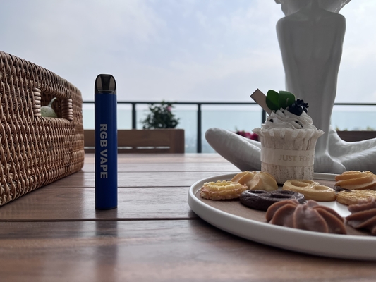Сигареты прибора 850mah здоровые e стручка катушки 6ml устранимые Vape сетки RGB