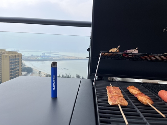 Сигареты прибора 850mah здоровые e стручка катушки 6ml устранимые Vape сетки RGB