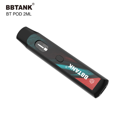 Стручок 2.0ml BBtank устранимый Vape с кнопкой на перепад 8 HHC масла конопли толстый