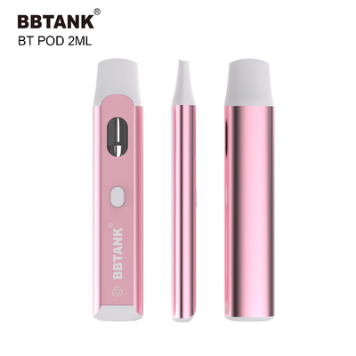Стручок 2.0ml BBtank устранимый Vape с кнопкой на перепад 8 HHC масла конопли толстый