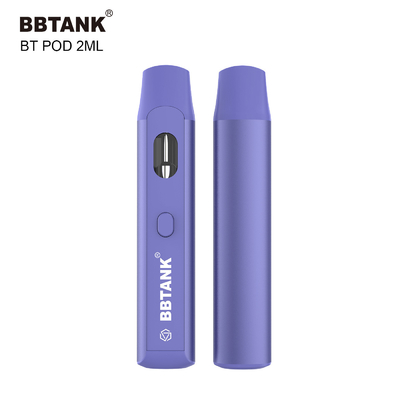 Стручок 2.0ml BBtank устранимый Vape с кнопкой на перепад 8 HHC масла конопли толстый