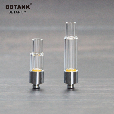 Патрон 0.5ml 1,0 фабрики BBTANK оптовый первоначальный полностью стеклянный 2,0 грамма, 510 поток, подходящее масло выкостности широкого диапазона