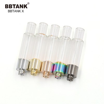 Патрон 0.5ml 1,0 фабрики BBTANK оптовый первоначальный полностью стеклянный 2,0 грамма, 510 поток, подходящее масло выкостности широкого диапазона
