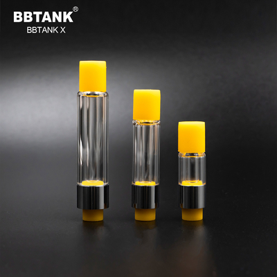 Патрон 0.5ml 1,0 фабрики BBTANK оптовый первоначальный полностью стеклянный 2,0 грамма, 510 поток, подходящее масло выкостности широкого диапазона