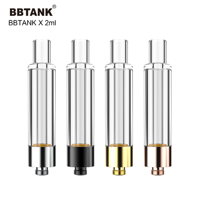 BBtank 2.0ml полностью стеклянный атомизатор потока патрона 510 для толстого масла конопли