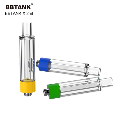 BBtank 2.0ml полностью стеклянный атомизатор потока патрона 510 для толстого масла конопли