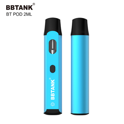 Изготовленная на заказ кнопка прибора 2ml THC устранимая Vape подогревает катушку функции керамическую никакой закупоривать