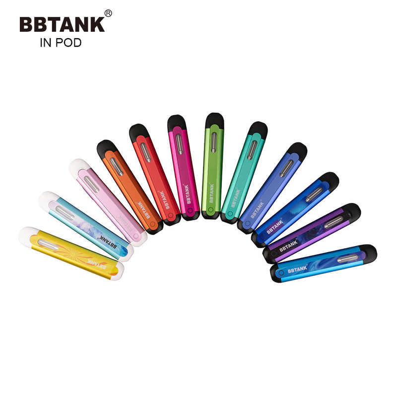 BBTANK В стручке Vape катушки прибора 2ml Vape дистиллатного масла СТРУЧКА THC устранимом керамическом с процессами 100% проверки качества